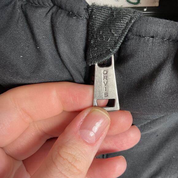 Orvis Classic Collection Embroidered Logo Full Zip Quilted Vest Black XXL - Picture 5 of 11